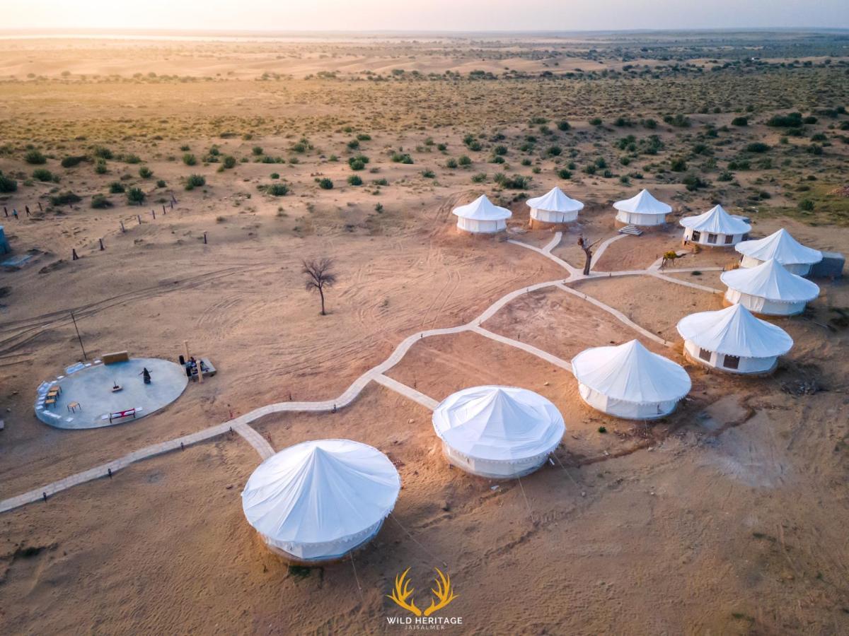 Wild Heritage Desert Camp Hotel Джайсалмер Екстериор снимка
